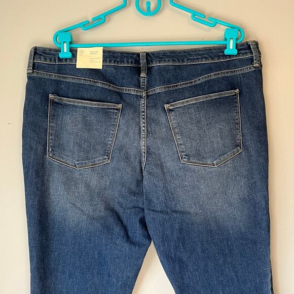 NWT! Universal Thread Medium Wash Mid Rise Skinny Jean Size 18 Short - Picture 7 of 12
